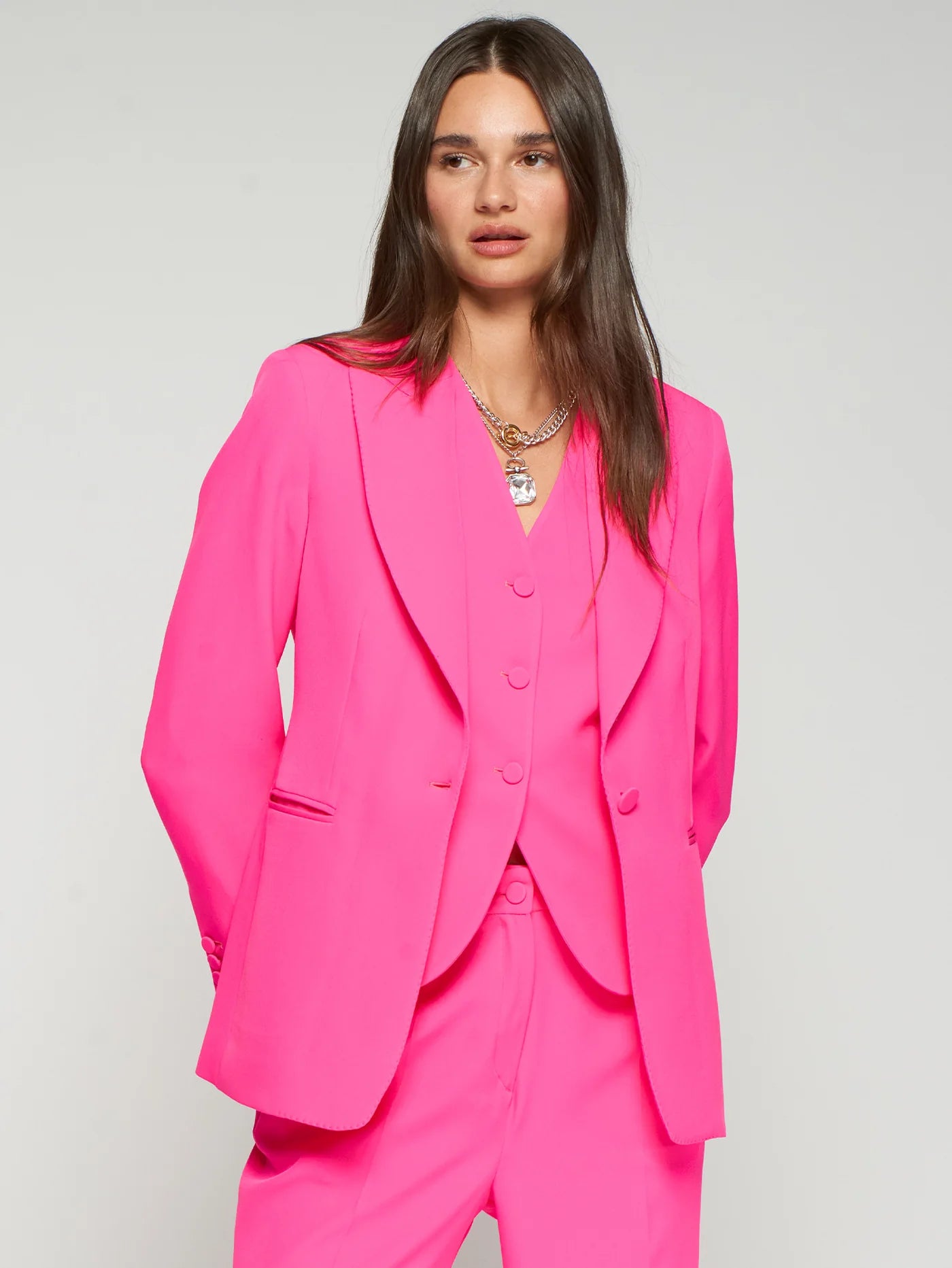 Chaqueta Fucsia
