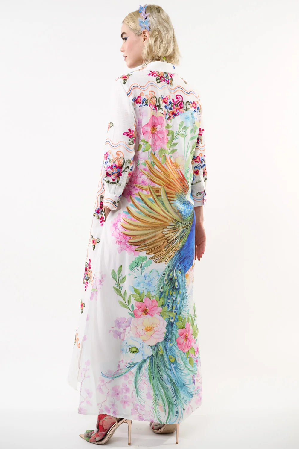 Vestido Beauty Blanco Floral