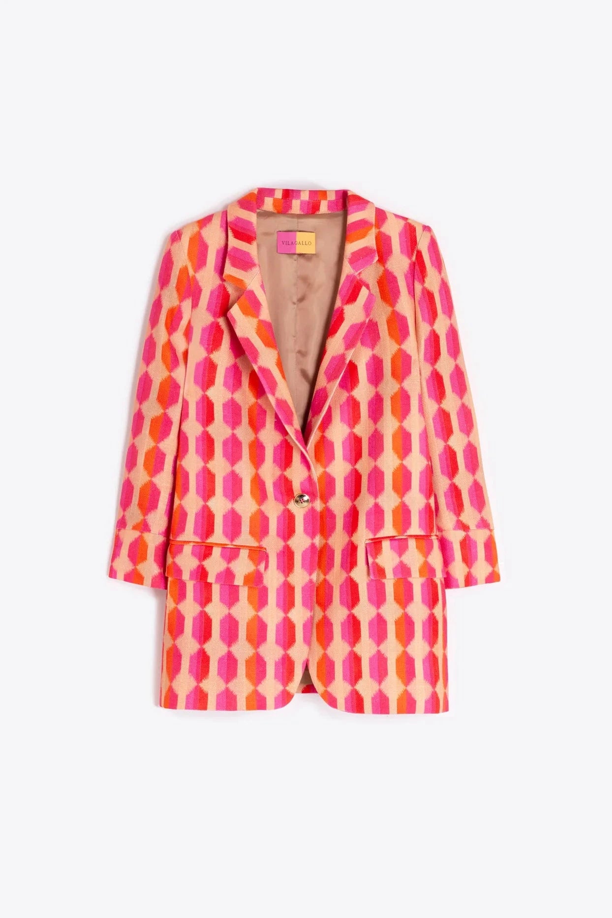 Chaqueta Geométrica