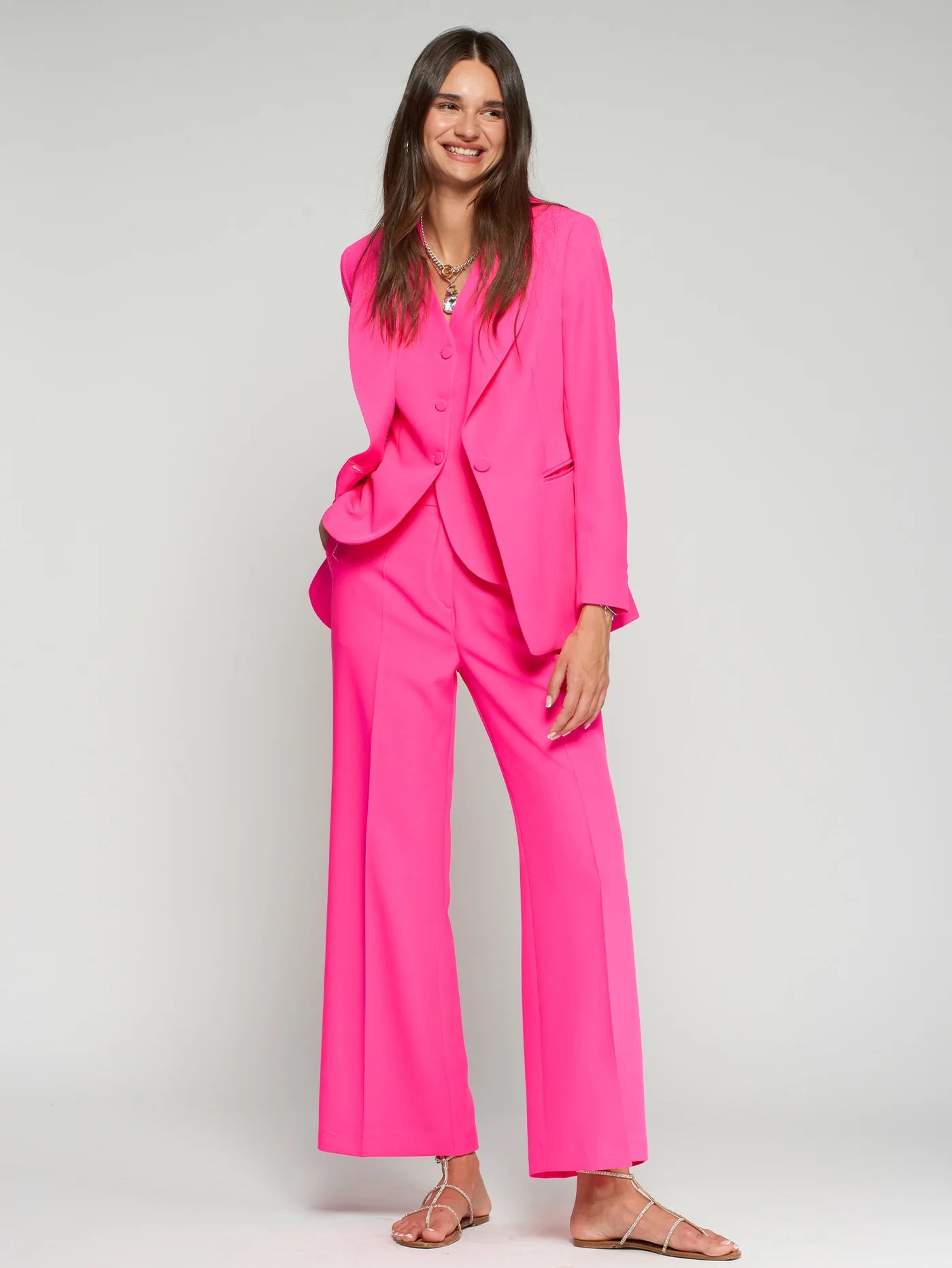 Chaqueta Fucsia