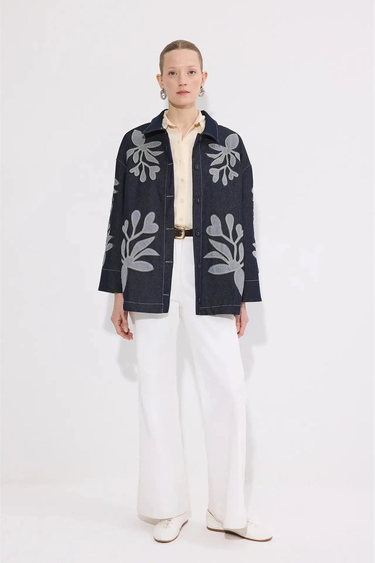 Chaqueta Vaquera Bordada