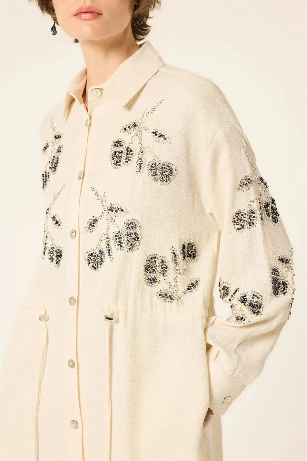 Chaqueta Bordada