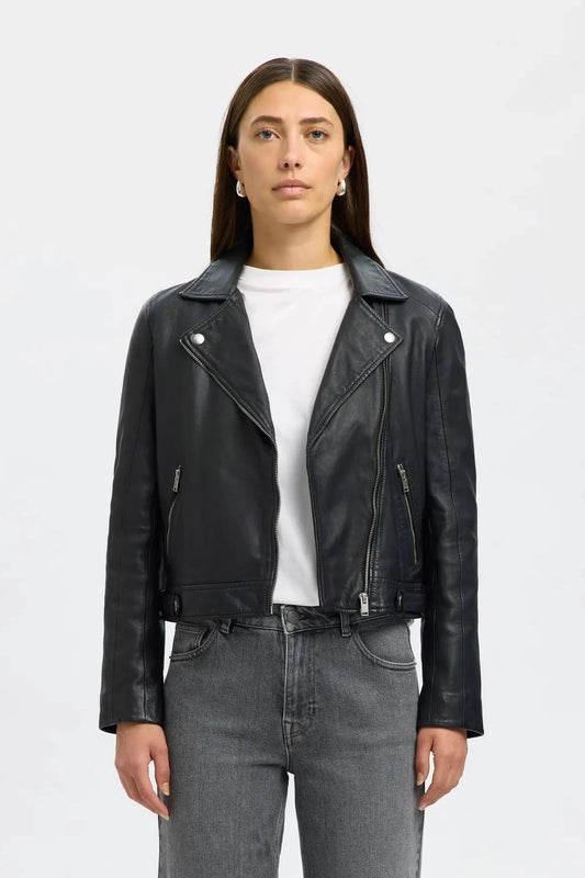 Cazadora Helena Piel