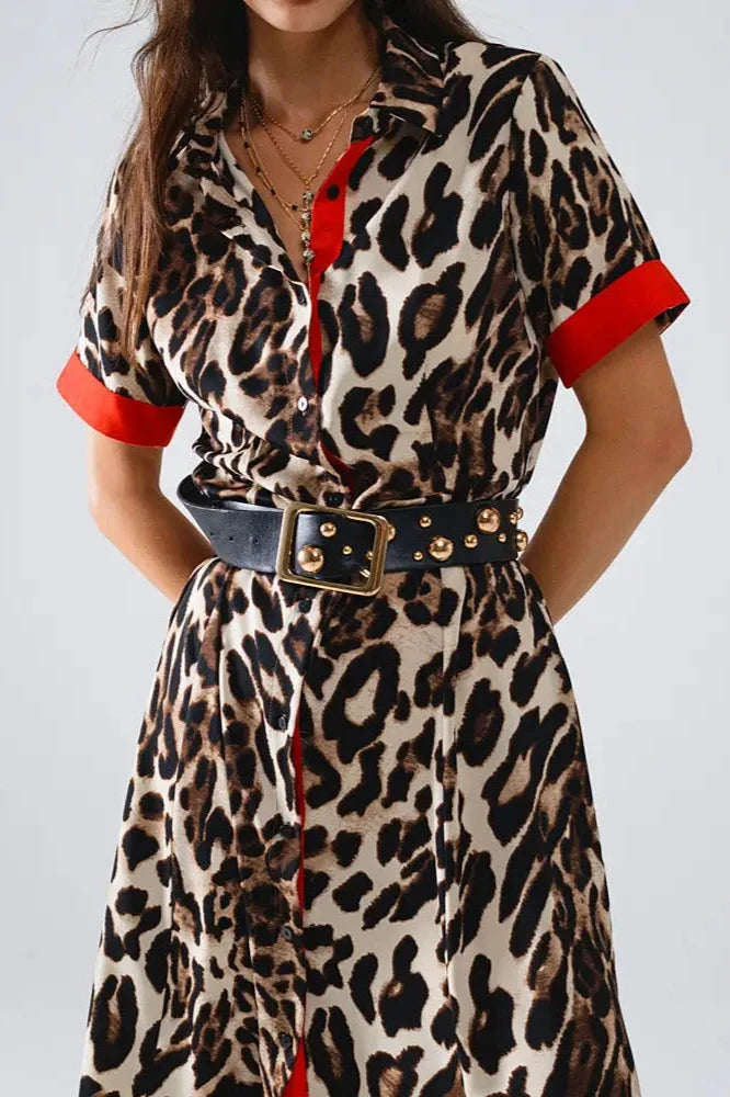 Vestido Animal Print