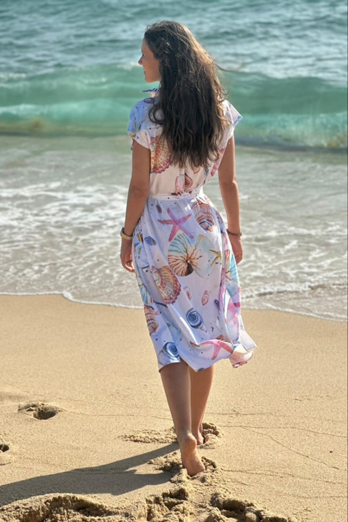 Vestido Jaretas Mar